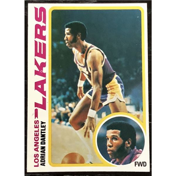 1978-79 TOPPS NBA ADRIAN DANTLEY (HOF)