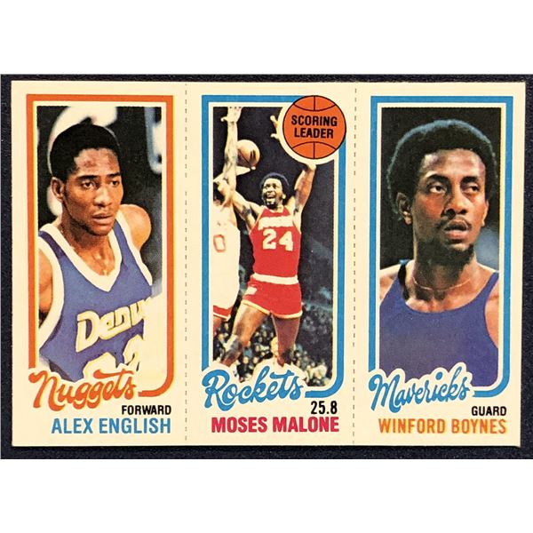 1980-81 TOPPS NBA MOSES MALONE (HOF)