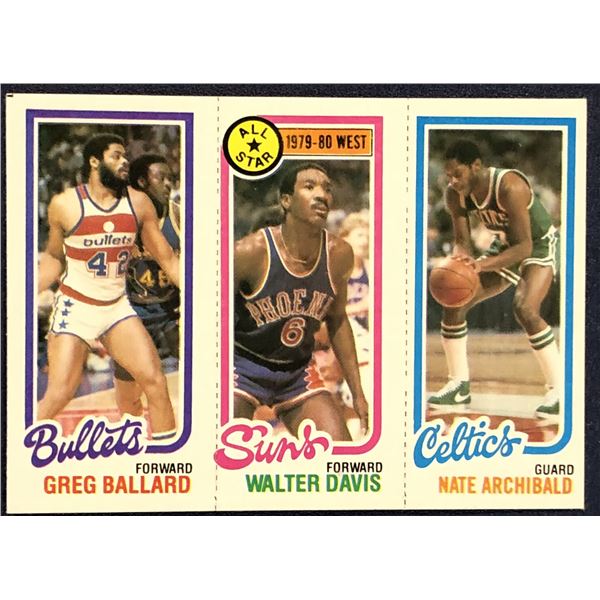 1980-81 TOPPS NBA NATE ARCHIBALD (HOF)