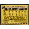 Image 2 : 1990 TOPPS FRED McGRIFF (HOF)