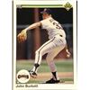 Image 1 : 1990 UPPER DECK JOHN BURKETT ROOKIE CARD