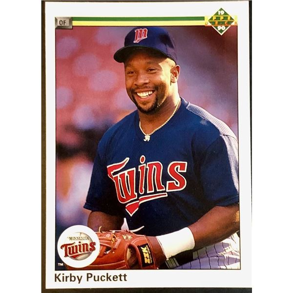 1990 UPPER DECK KIRBY PUCKETT (HOF)