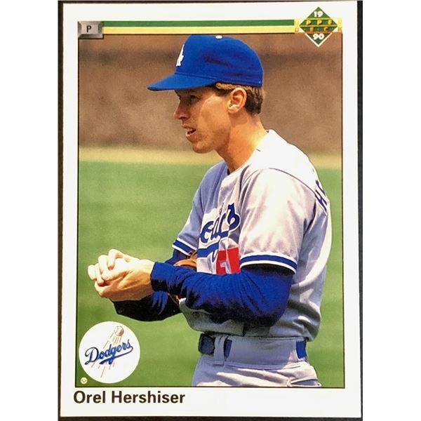 1990 UPPER DECK OREL HERSHISER (HOF)