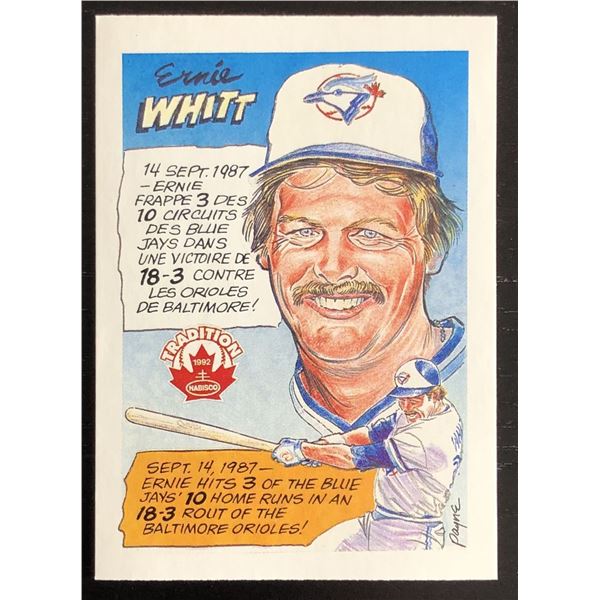 1992 NABISCO BRANDS ERNIE WHITT