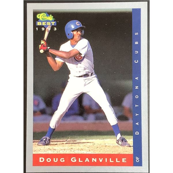 1993 CLASSIC DOUG GLANVILLE ROOKIE CARD