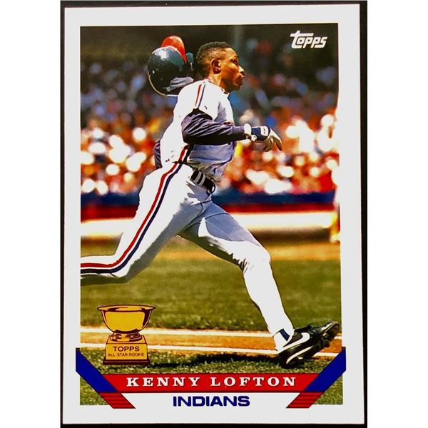 1993 TOPPS KENNY LOFTON ROOKIE CARD
