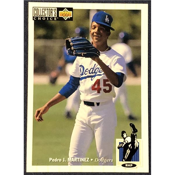 1994 UPPER DECK PEDRO MARTINEZ (HOF) ROOKIE CARD