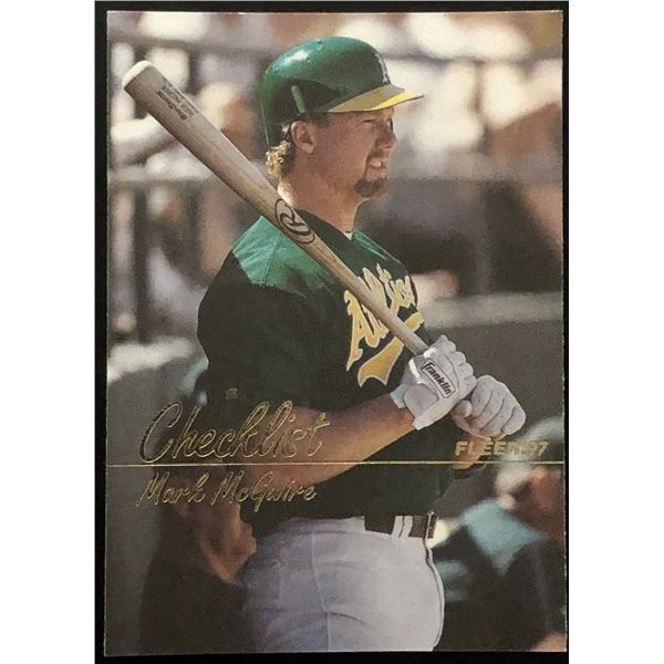 1997 FLEER MARK McGWIRE