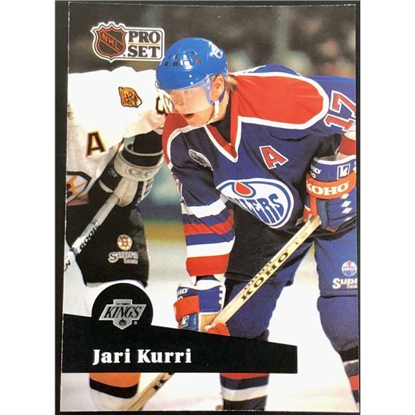 1991-92 PRO SET JARI KURRI (HOF)
