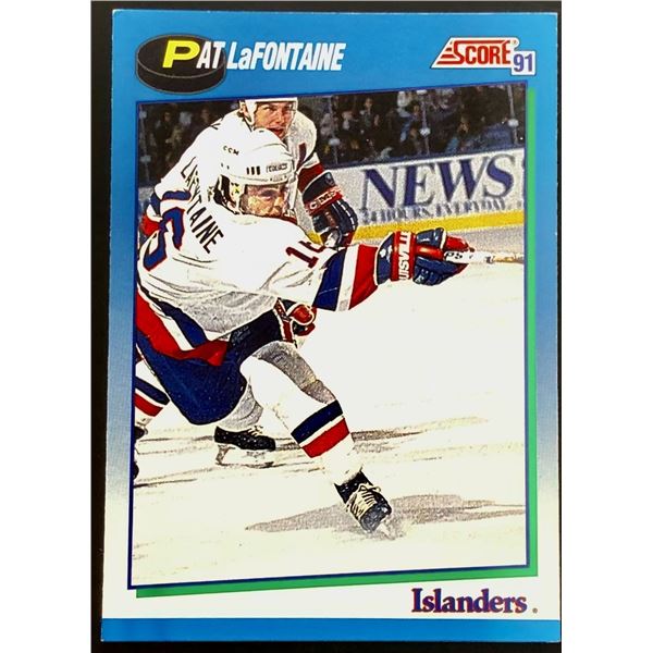 1991-92 SCORE PAT LaFONTAINE (HOF)