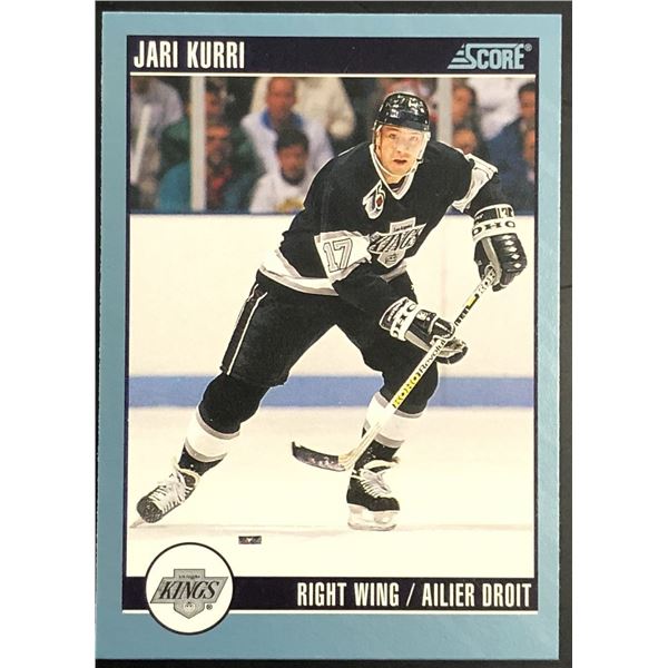 1992-93 SCORE JARI KURRI (HOF)
