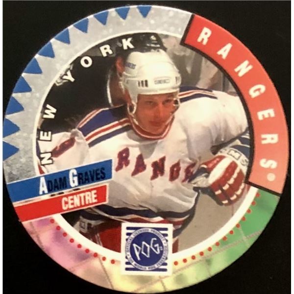 1994-95 7-ELEVEN NHL POGS - ADAM GRAVES
