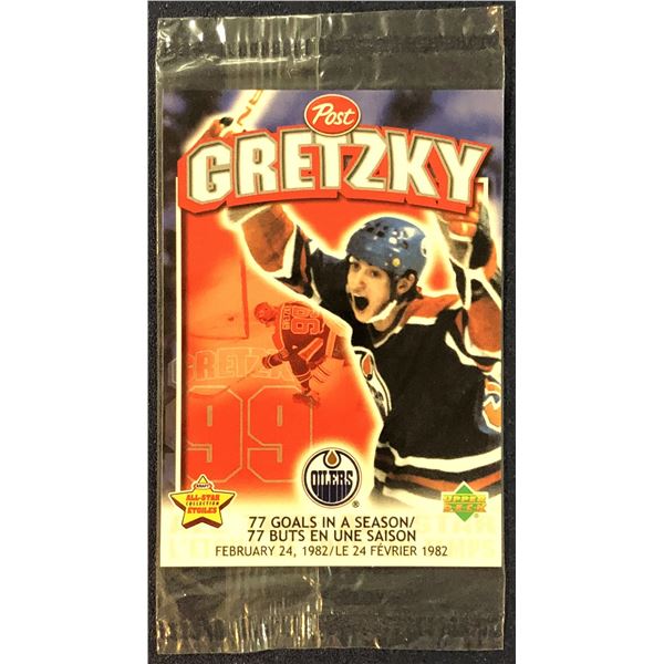1999 UPPER DECK POST CEREAL WAYNE GRETZKY SEALED PACK