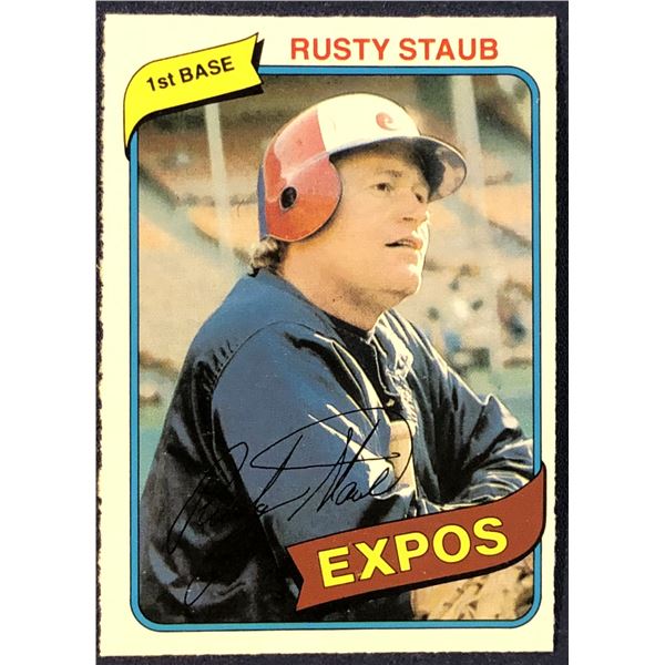 1980 O-PEE-CHEE RUSTY STAUB