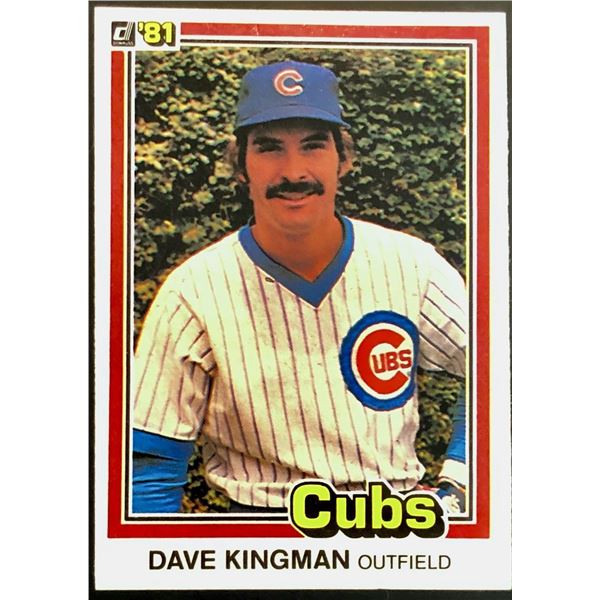 1981 DONRUSS DAVE KINGMAN