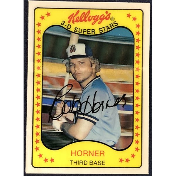 1981 KELLOGGS 3-D BASEBALL BOB HORNER