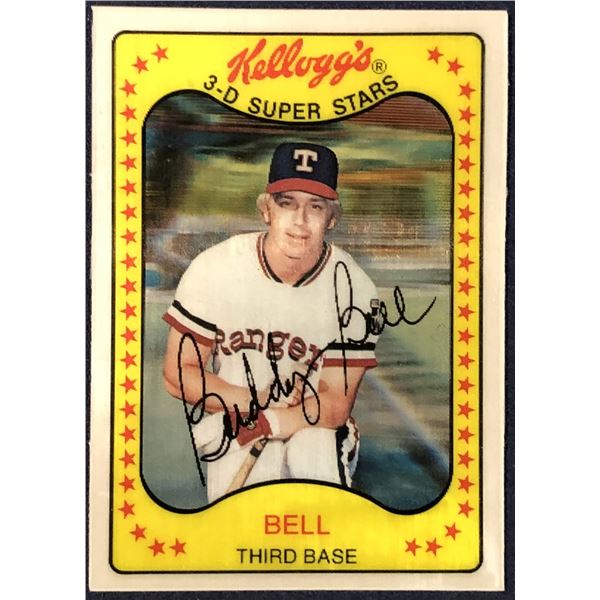 1981 KELLOGGS 3-D BASEBALL BUDDY BELL