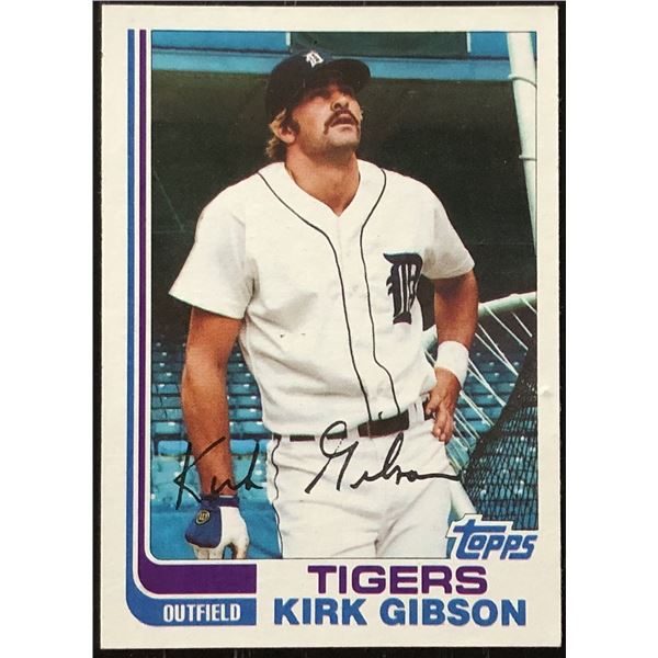 1982 TOPPS KIRK GIBSON