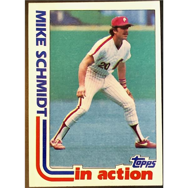 1982 TOPPS MIKE SCHMIDT (HOF)