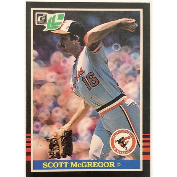 1985 LEAF SCOTT McGREGOR