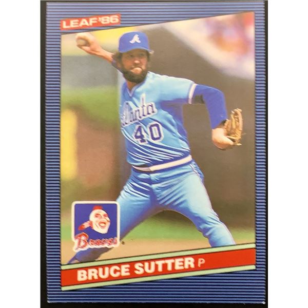 1986 LEAF BRUCE SUTTER (HOF)