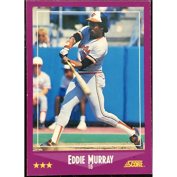 1988 SCORE EDDIE MURRAY (HOF)