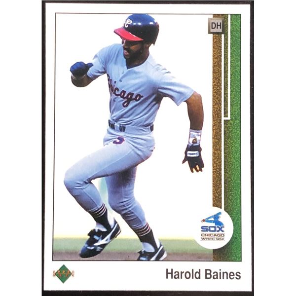 1989 UPPER DECK HAROLD BAINES (HOF)
