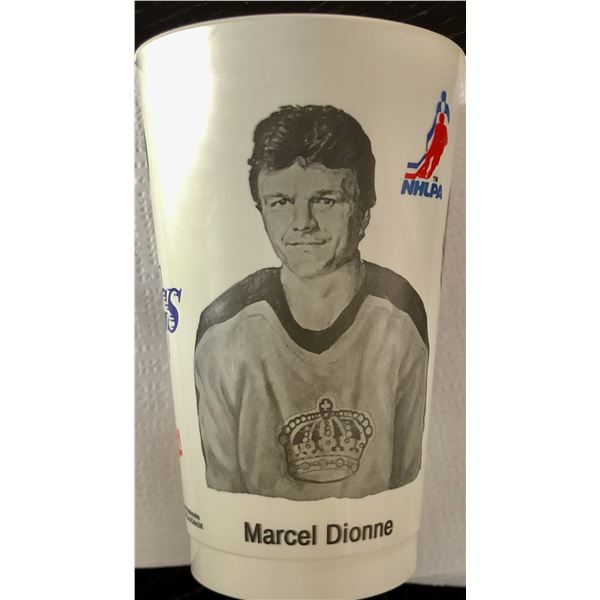 1980-81 7-ELEVEN NHL SLURPEE CUP - MARCEL DIONNE (HOF)