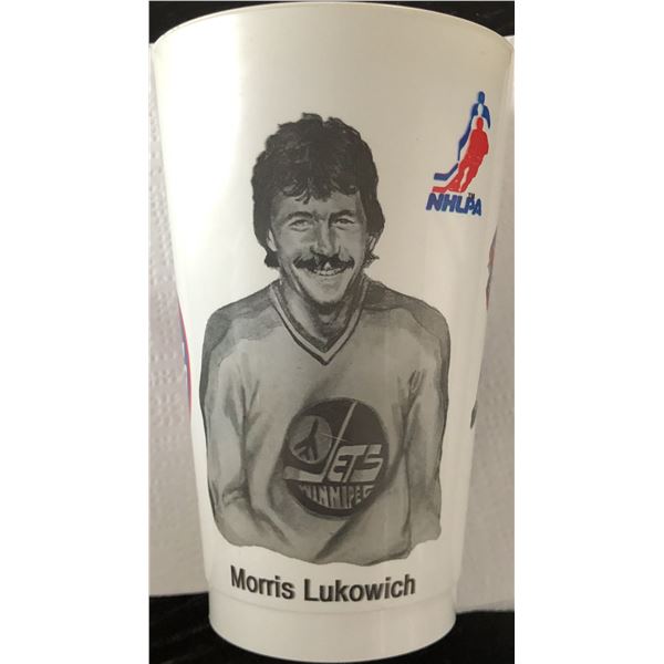 1980-81 7-ELEVEN NHL SLURPEE CUP - MORRIS LUKOWICH