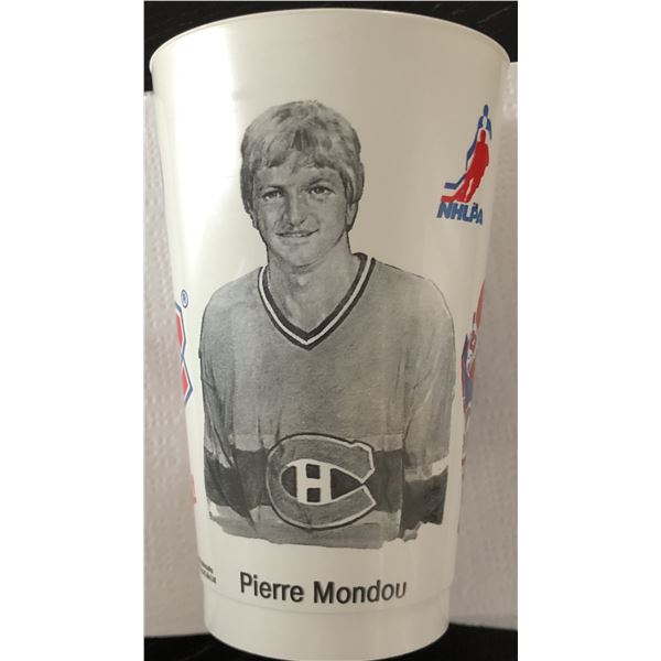 1980-81 7-ELEVEN NHL SLURPEE CUP - PIERRE MONDOU