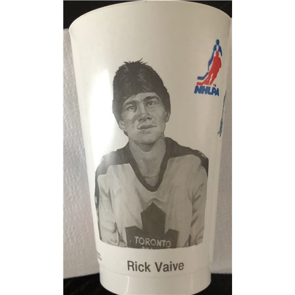 1980-81 7-ELEVEN NHL SLURPEE CUP - RICK VAIVE