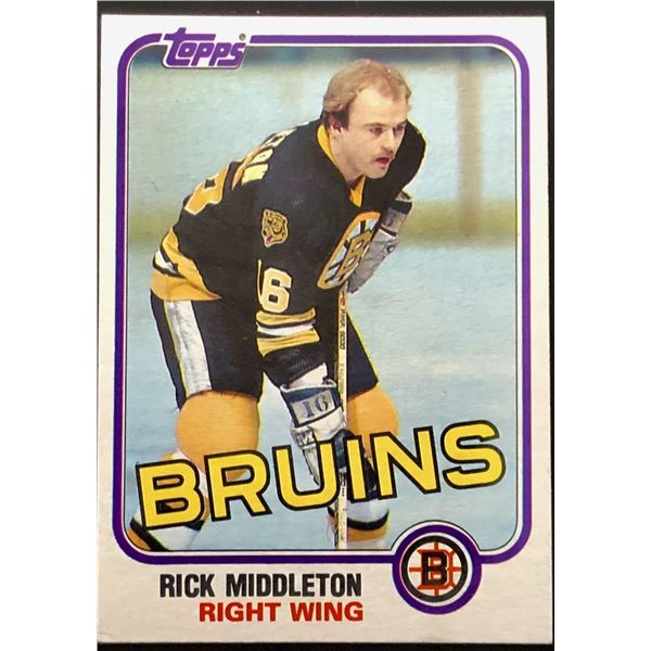 1981-82 TOPPS RICK MIDDLETON (HOF)