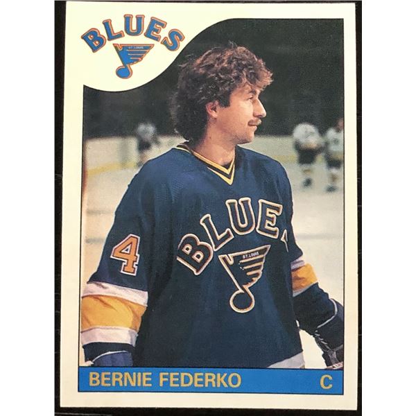1985-86 O-PEE-CHEE BERNIE FEDERKO (HOF)