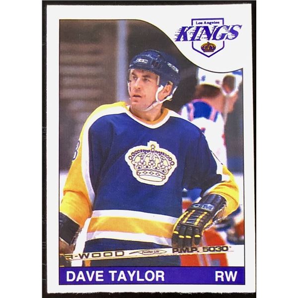 1985-86 O-PEE-CHEE DAVE TAYLOR (HOF)