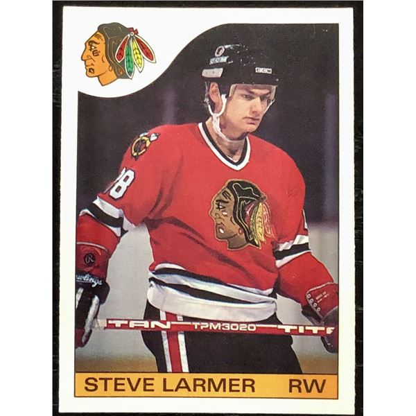 1985-86 O-PEE-CHEE STEVE LARMER (HOF)