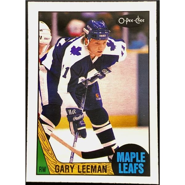 1987-88 O-PEE-CHEE GARY LEEMAN