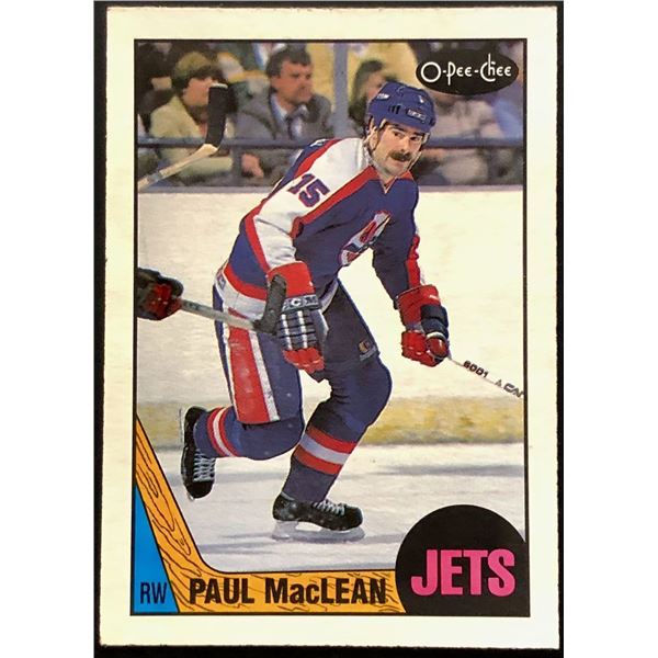 1987-88 O-PEE-CHEE PAUL MacLEAN