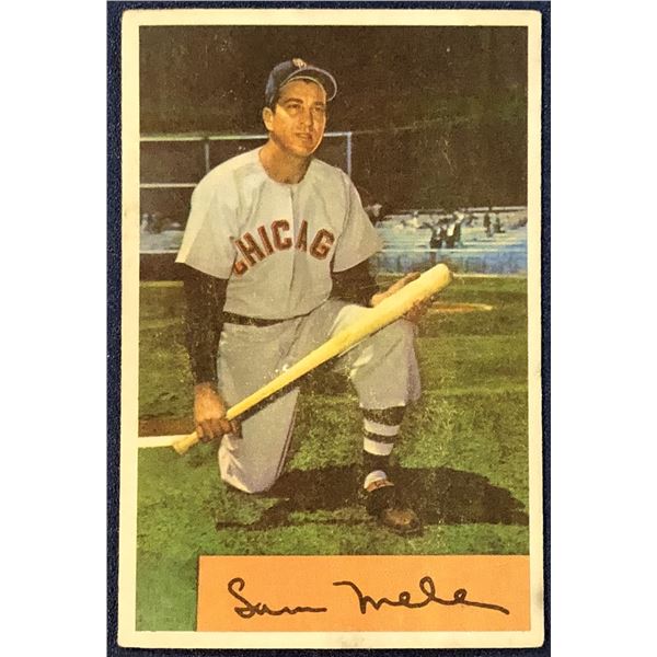 1954 BOWMAN SAM MELE