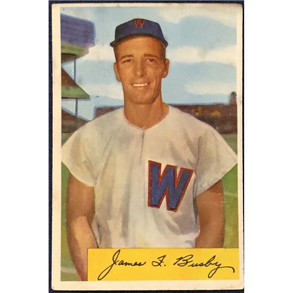 1954 BOWMAN JIM BUSBY