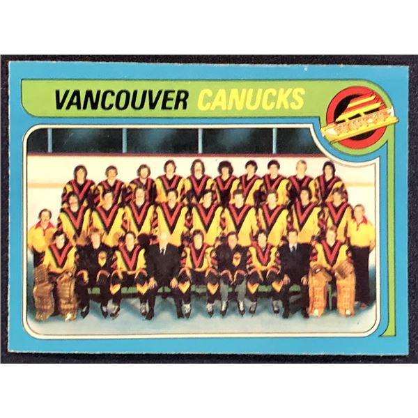 1979-80 O-PEE-CHEE VANCOUVER CANUCKS