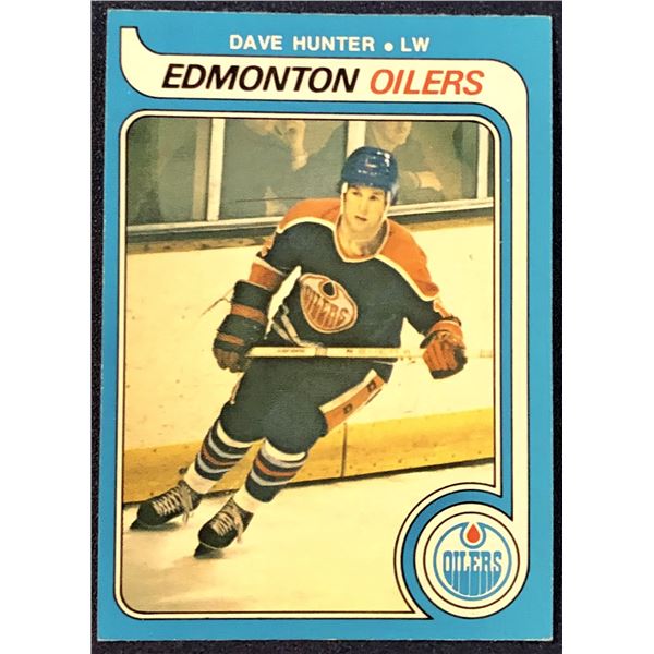1979-80 O-PEE-CHEE DAVE HUNTER ROOKIE CARD