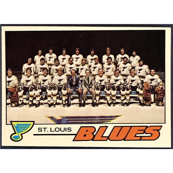 1977-78 TOPPS ST. LOUIS BLUES