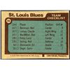 Image 2 : 1977-78 TOPPS ST. LOUIS BLUES