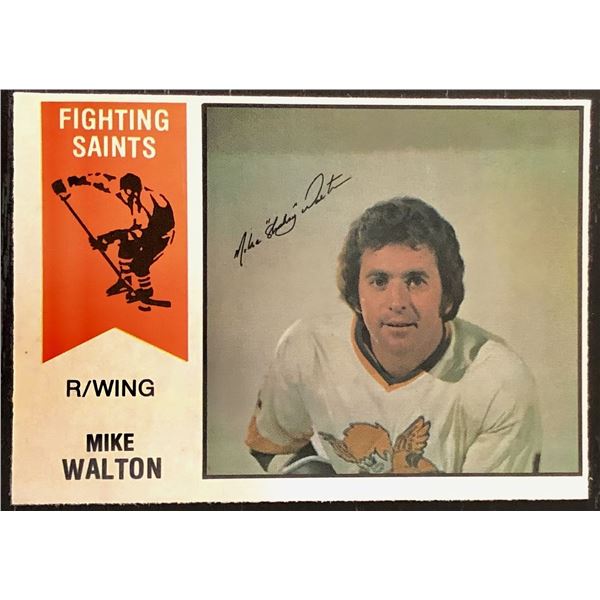 1974-75 O-PEE-CHEE WHA MIKE WALTON