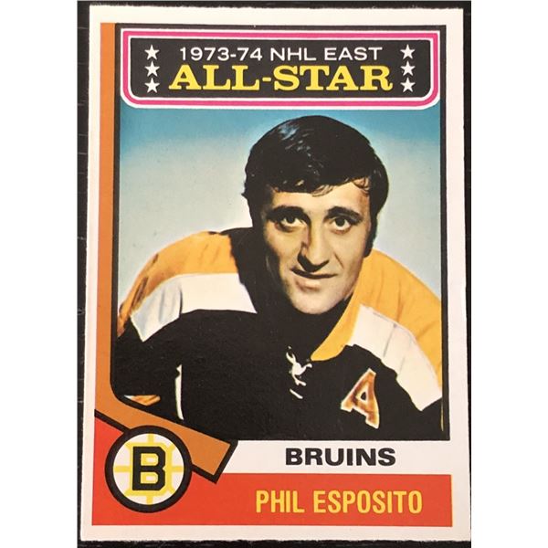 1974-75 O-PEE-CHEE PHIL ESPOSITO (HOF)
