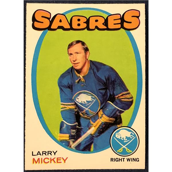 1971-72 O-PEE-CHEE LARRY MICKEY