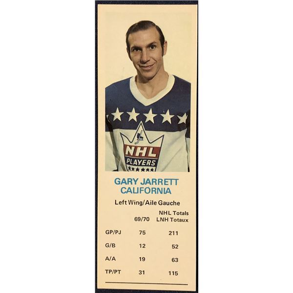 1970-71 DAD'S COOKIES GARY JARRETT