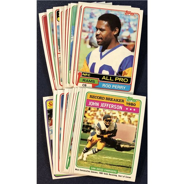 1981 TOPPS NFL COLLECTION (25)