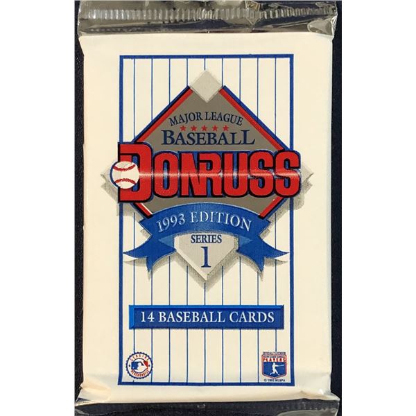 1993 DONRUSS BASEBALL FOIL PACK