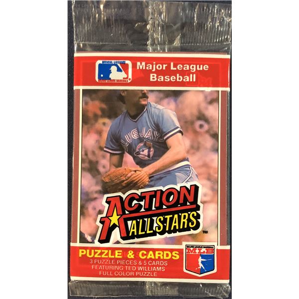 1983 DONRUSS ACTION ALL STARS SEALED WAX PACK